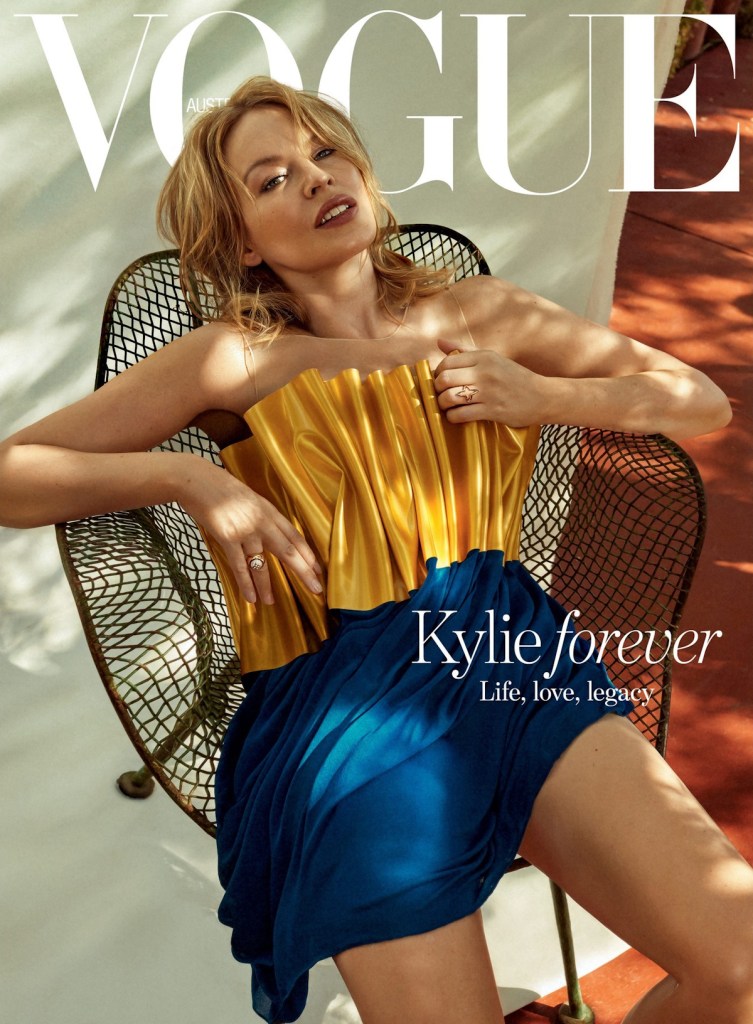 Vogue Australia October 2023 : Kylie Minogue by Alique