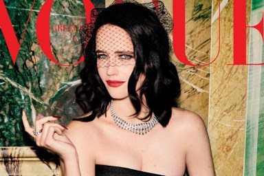 Vogue Greece November 2023 : Eva Green by Ellen von Unwerth