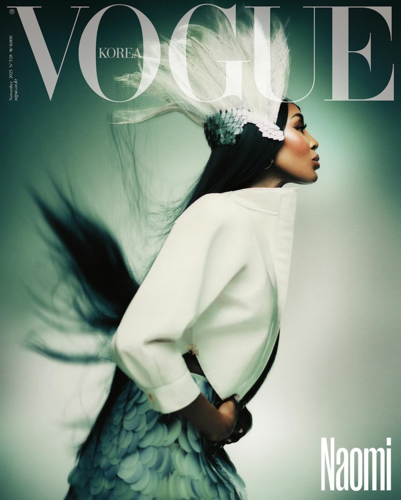 Vogue Korea November 2023 : Naomi Campbell by Giseok Cho