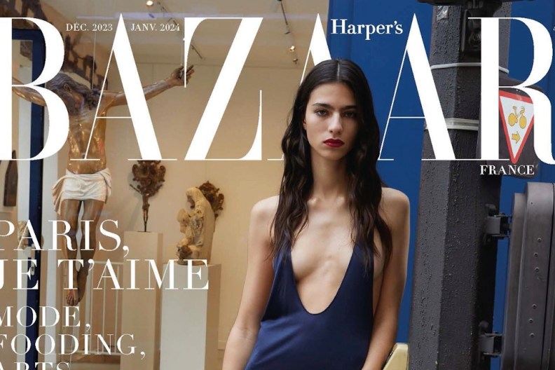 Harper’s Bazaar France December 2023/January 2024 : Loli Bahia & Charlotte Gainsbourg by Juergen Teller