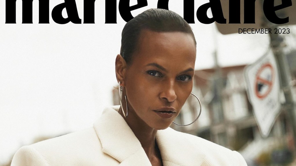 Marie Claire Arabia December 2023 : Yasmin Warsame by Silja Magg