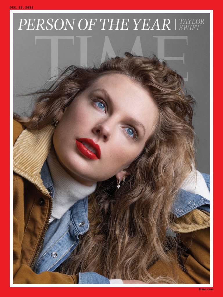 Time Magazine Person Of The Year 2023 : Taylor Swift by Inez Van Lamsweerde & Vinoodh Matadin