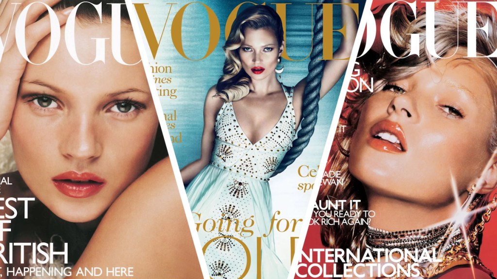 15 Times Kate Moss Rocked the Cover of British Vogue