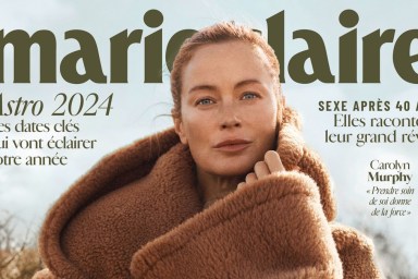 Marie Claire France February 2023 : Carolyn Murphy by Pamela Hanson