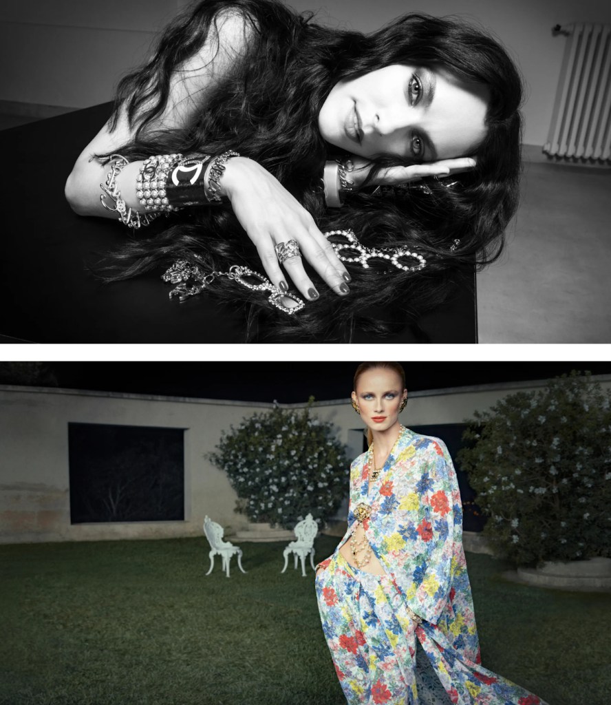 Chanel S/S 2024 : Riley Keough & Rianne van Rompaey by Inez van Lamsweerde & Vinoodh Matadin 