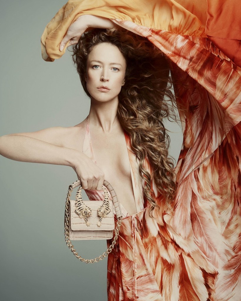 Roberto Cavalli S/S 2024 : Raquel Zimmermann by Robin Galiegue