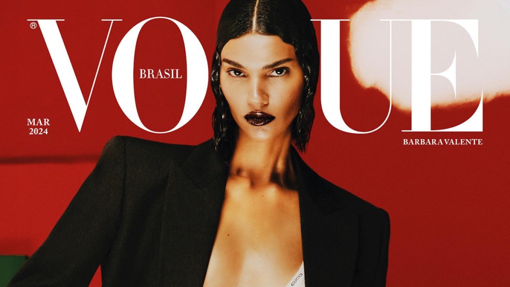 Vogue Brazil March 2024 : Barbara Valente by Lufré