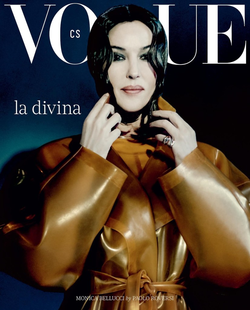 Vogue Czechoslovakia March 2024 : Monica Bellucci by Paolo Roversi