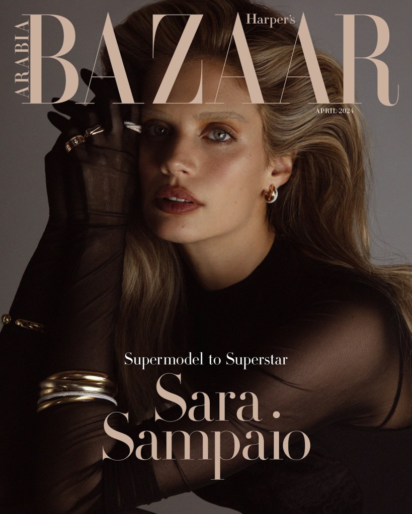 Harper's Bazaar Arabia April 2024 : Sara Sampaio by Danielle Midenge