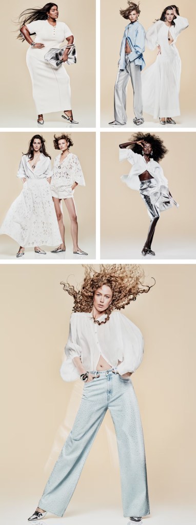 H&M S/S 2024 : Vittoria Ceretti, Anok Yai, Bibi Breslin, Precious Lee & Raquel Zimmermann by Rafael Pavarotti