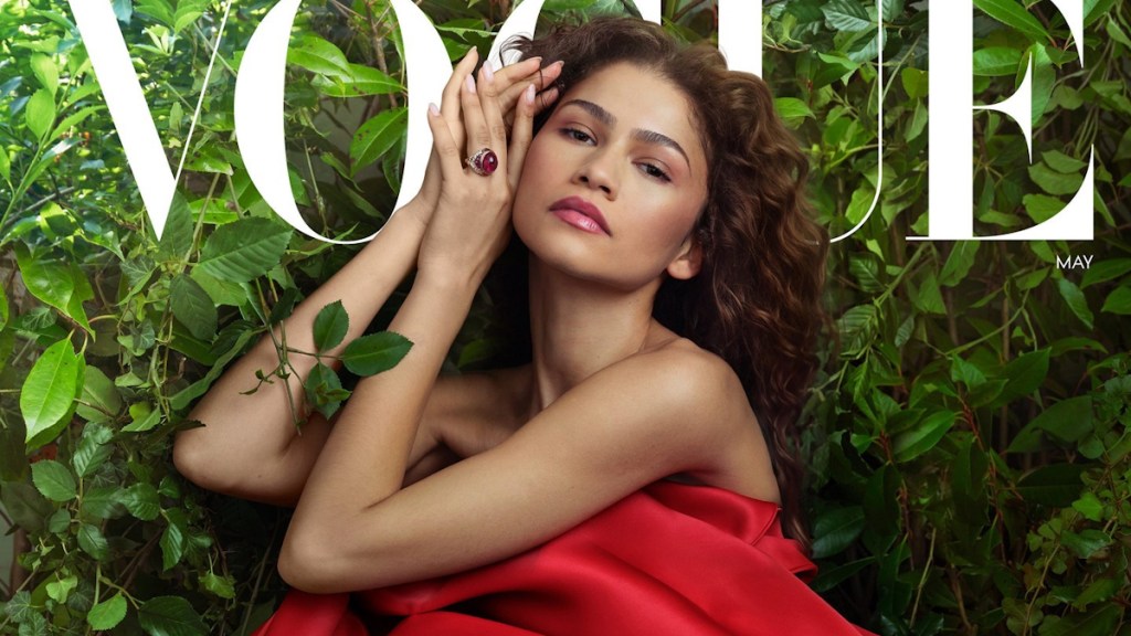 US Vogue May 2024 : Zendaya by Annie Leibovitz