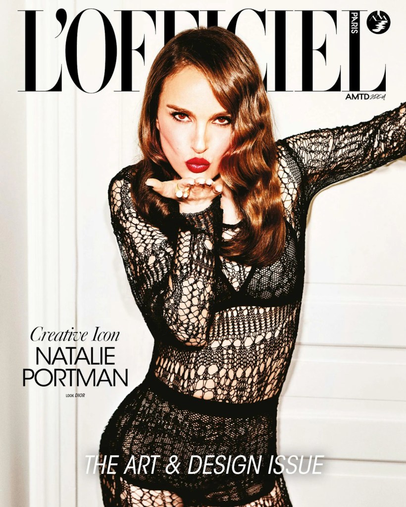 L'Officiel Paris Spring 2024 : Natalie Portman by Ellen von Unwerth