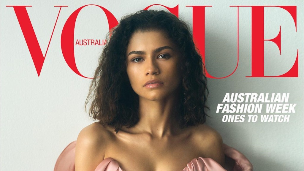 Vogue Australia May 2024 : Zendaya by Josh Olins