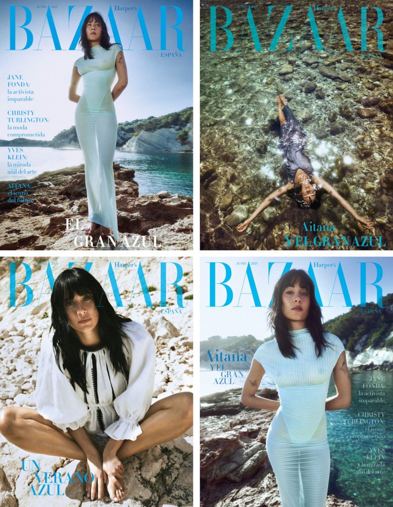 Harper’s Bazaar España June 2024 : Aitana by Xavi Gordo 