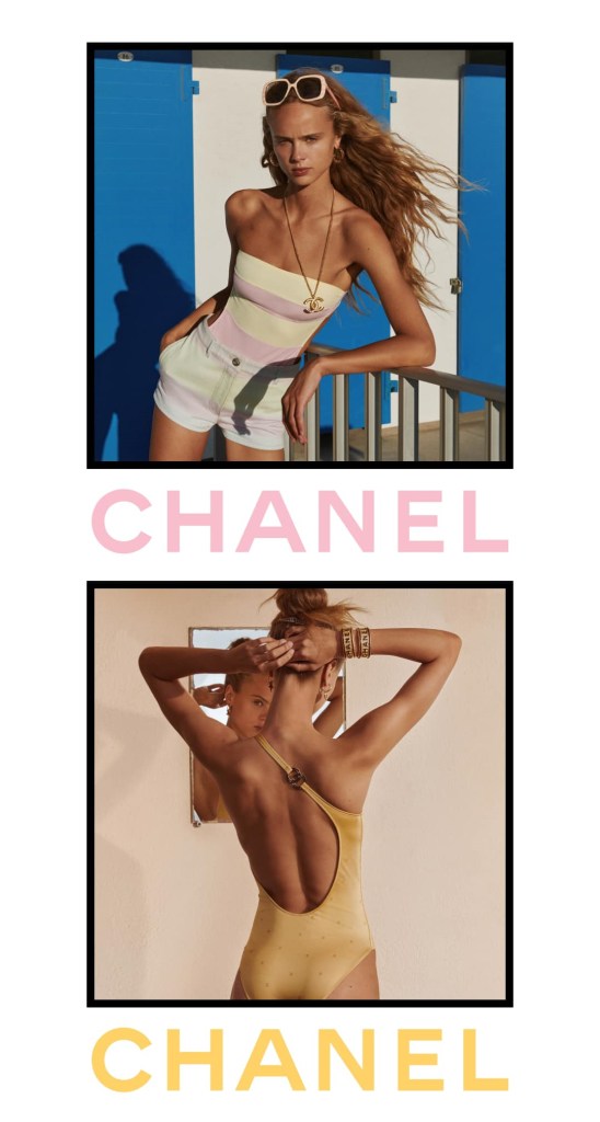 Chanel 'Coco Beach' 2024 : Olivia Vinten by Cass Bird