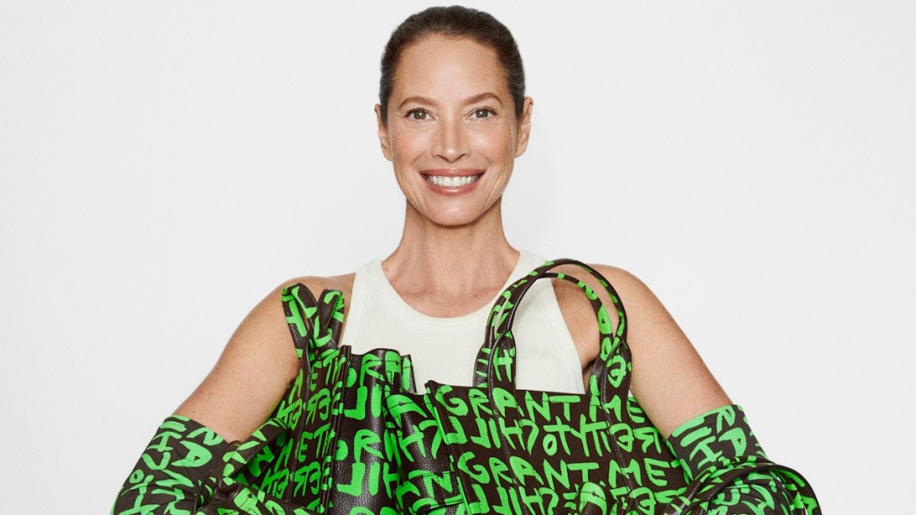 Marc Jacobs x Stephen Sprouse 2024 : Christy Turlington by Nick Newbold