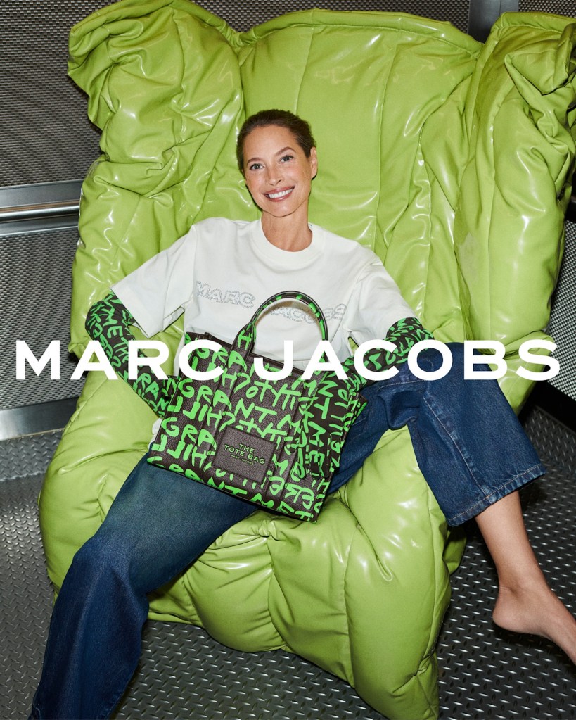 Marc Jacobs x Stephen Sprouse 2024 : Christy Turlington by Nick Newbold 