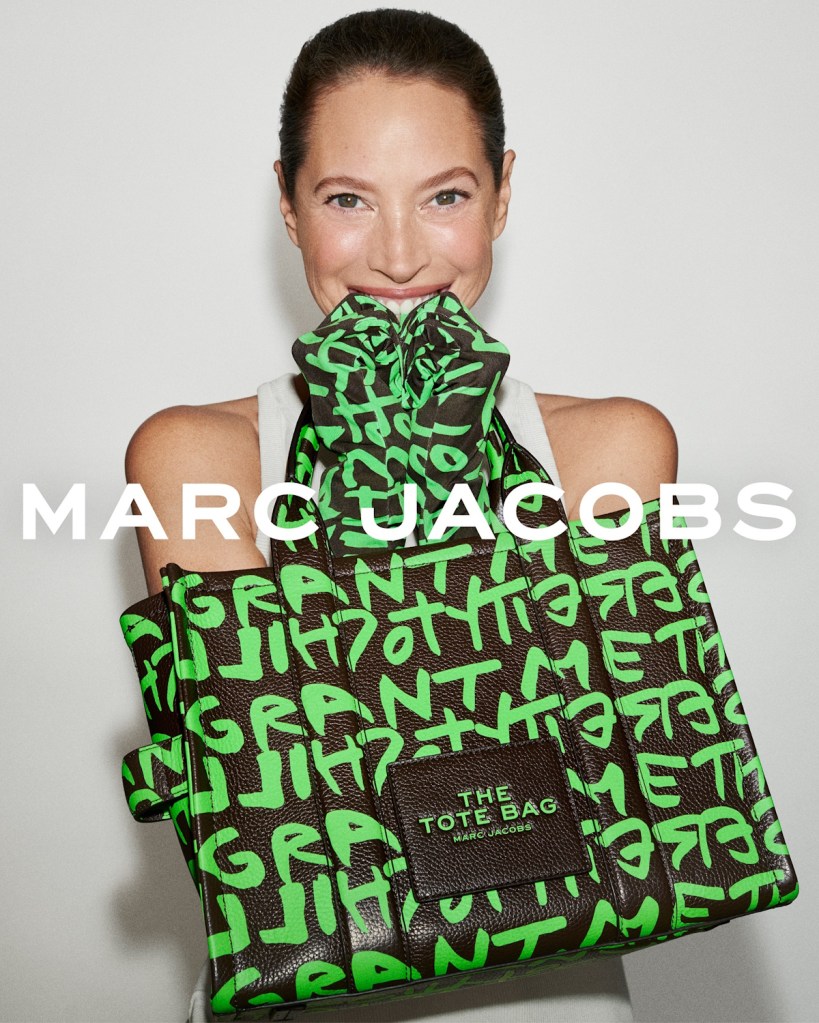 Marc Jacobs x Stephen Sprouse 2024 : Christy Turlington by Nick Newbold