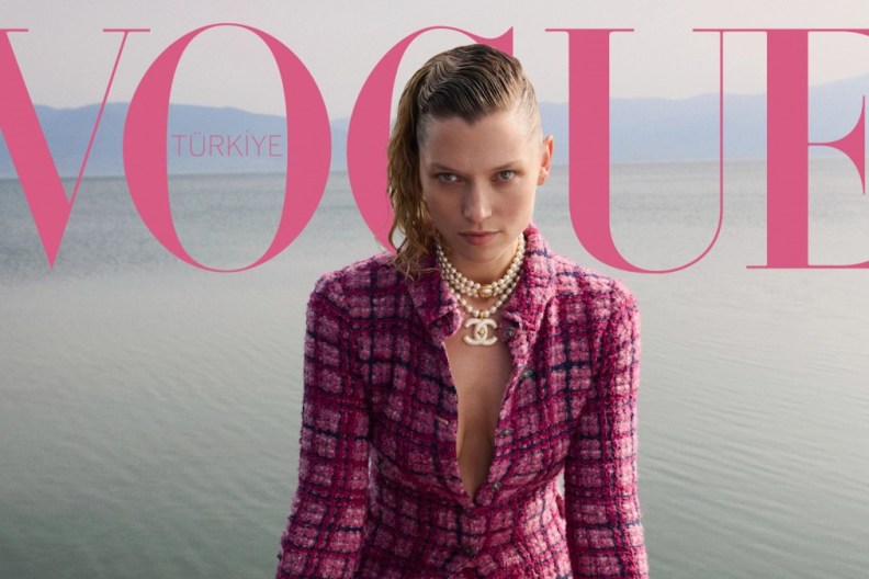 Vogue Turkey June 2024 : Hana Jirickova by Emre Guven