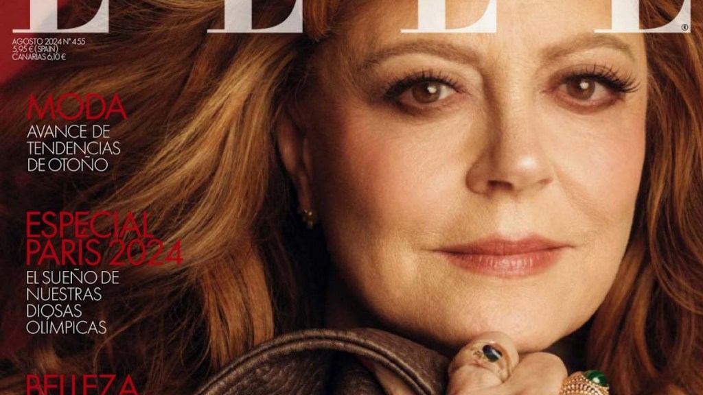 Elle España August 2024 : Susan Sarandon by JuanKr