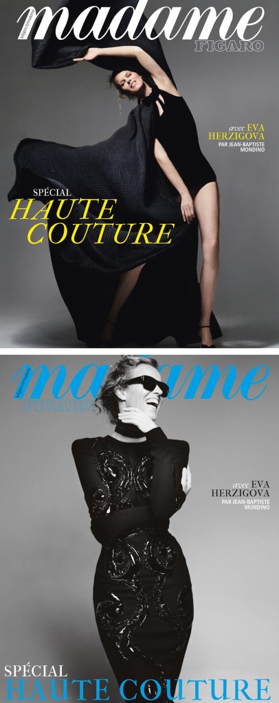 Madame Figaro July 19, 2024 : Eva Herzigova by Jean-Baptiste Mondino