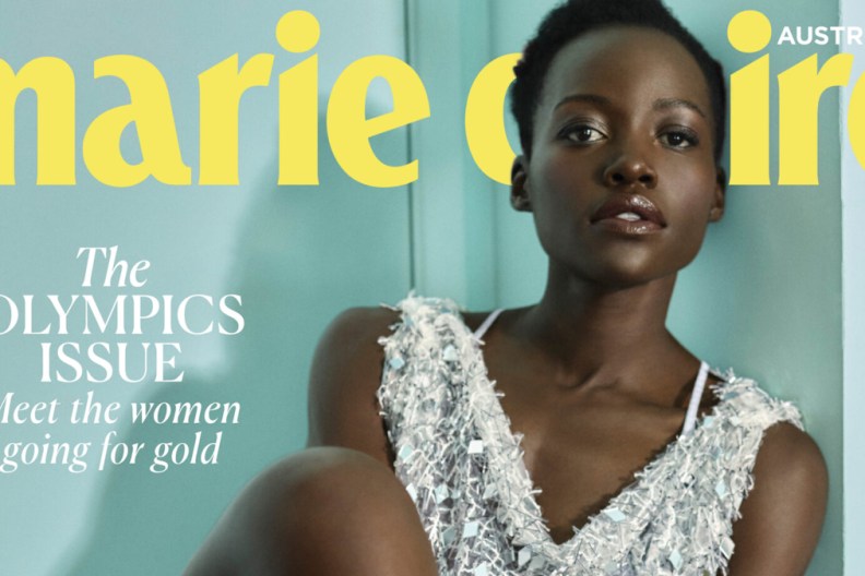 Marie Claire Australia August 2024 : Lupita Nyong'o by Robin Harper