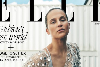 UK Elle September 2024 : Alicia Vikander by Tom Schirmacher