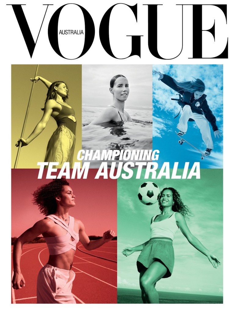 Vogue Australia July 2024 : Team Australia by Charles Dennington 