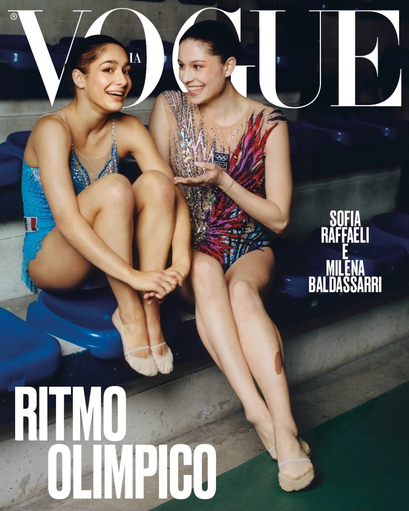 Vogue Italia 'Digital Edition' August 2024 : Sofia Raffaeli & Milena Baldassarri by Bea De Giacomo 