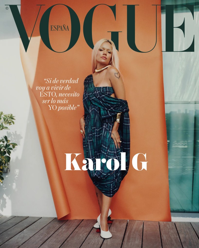 Vogue España July 2024 : Karol G by Micaiah Carter