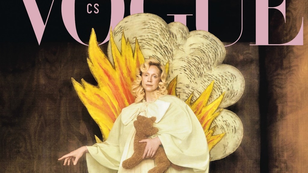 Vogue Czechoslovakia September 2024 : Gwendoline Christie by Szilvester Mako