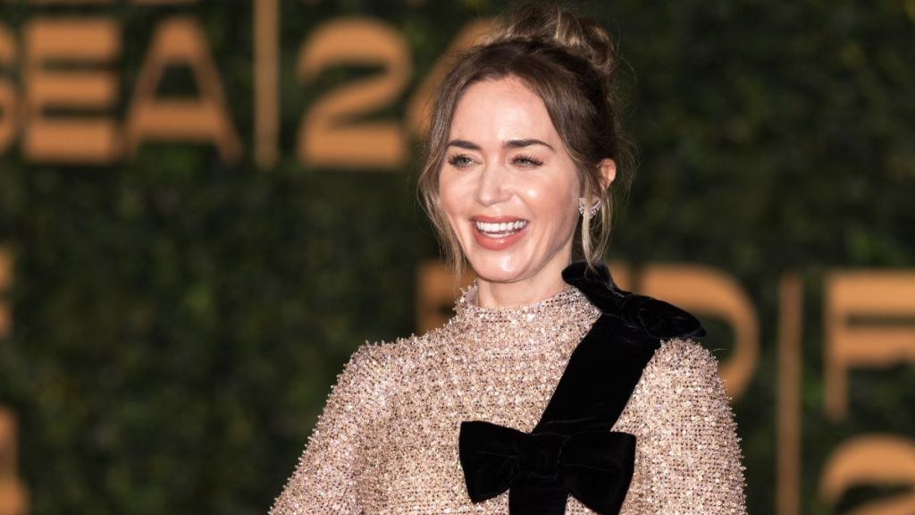 Emily Blunt attends the Opening Ceremony of The Red Sea International Film Festival 2024 on December 05, 2024 in Jeddah, Saudi Arabia.