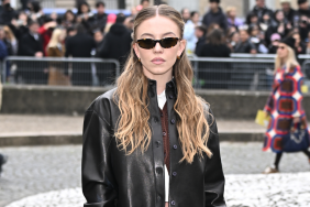 Sydney Sweeney attends the Miu Miu Womenswear Fall/Winter 2025-2026 show as part of Paris Fashion Week at Palais d'Iena on March 11, 2025 in Paris, France.
