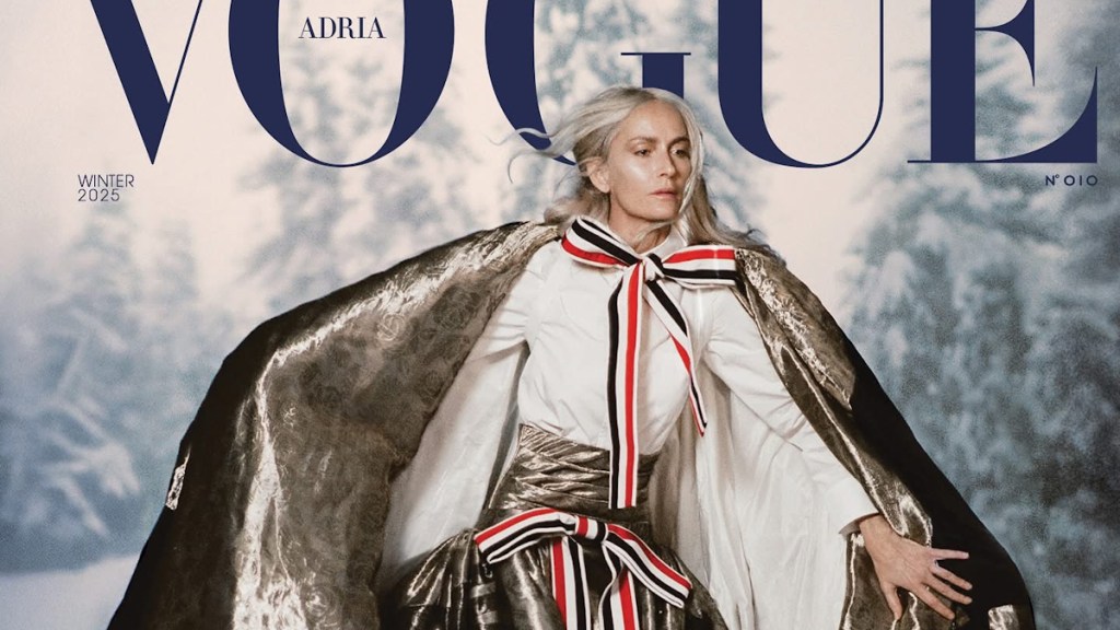 Vogue Adria Winter 2025 : Georgina Grenville by Fabrizio del Rincon