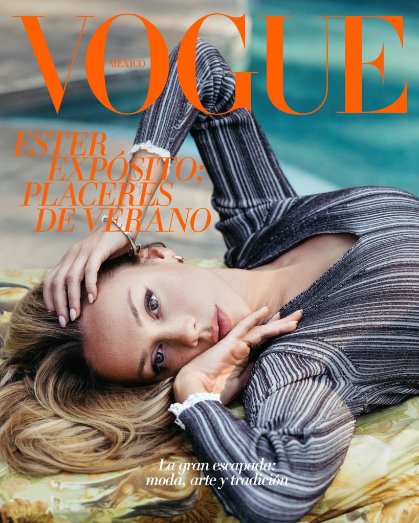 Vogue Mexico June 2025 : Ester Expósito by Karla Lisker 