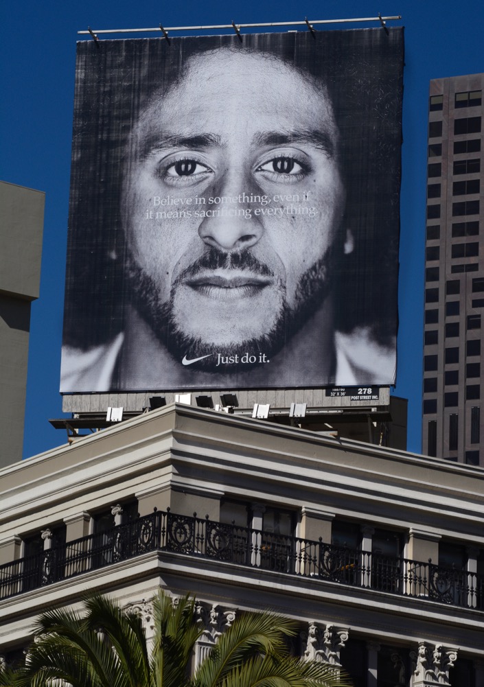 Nike Backs Colin Kaepernick