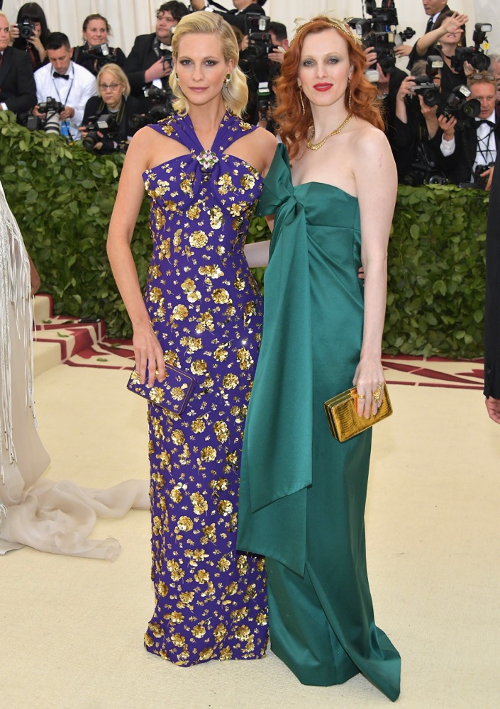 Poppy Delevingne and Karen Elson