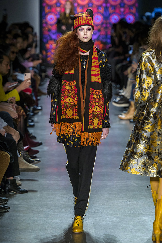 Anna Sui Fall 2018 #12