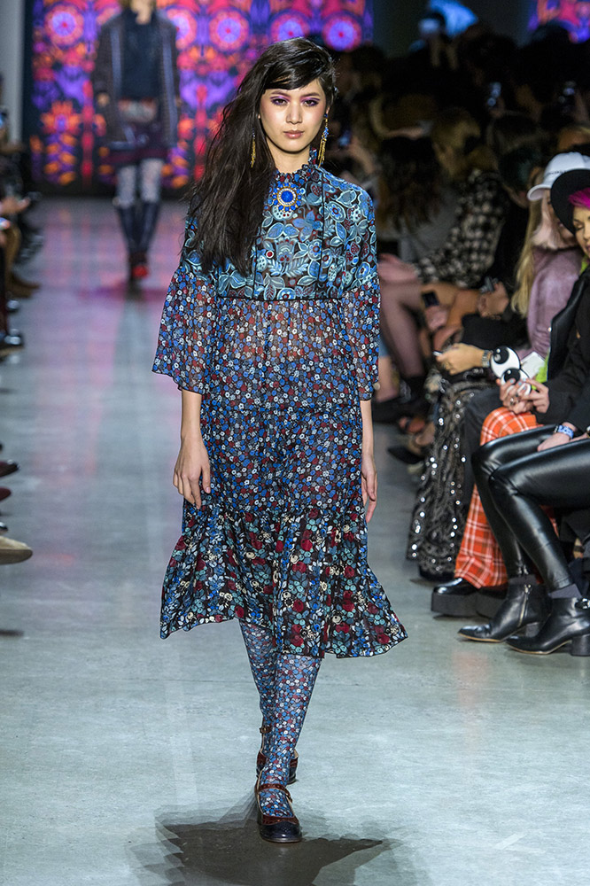 Anna Sui Fall 2018 #21