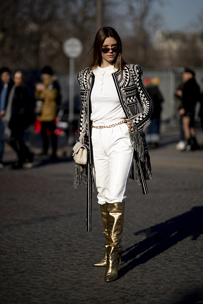 Haute Couture Spring 2020 Street Style #27