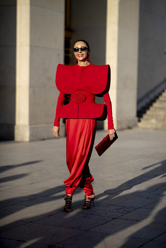 Haute Couture Spring 2020 Street Style #34