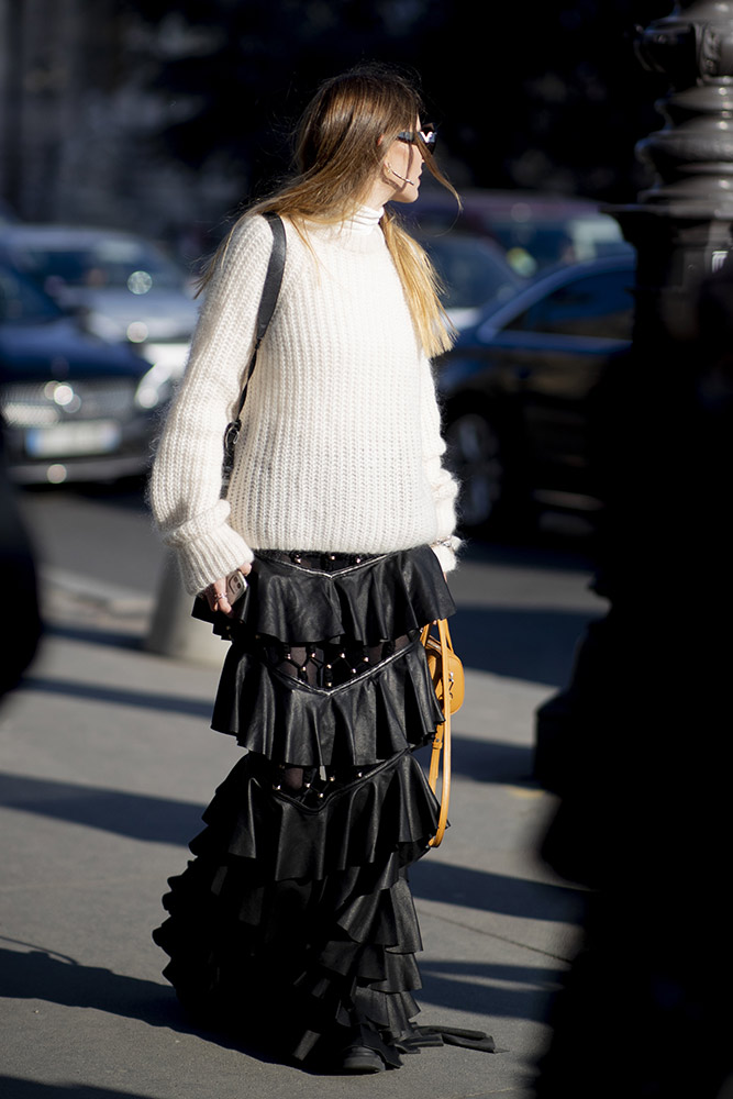 Haute Couture Spring 2020 Street Style #60