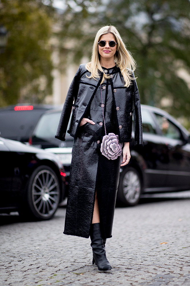 How to wear a leather jacket even when it’s spring #10