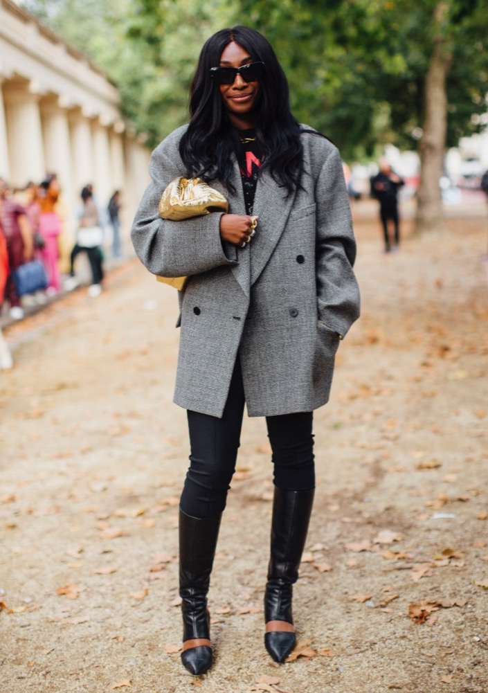 LFW Spring 2022 Street Style #71