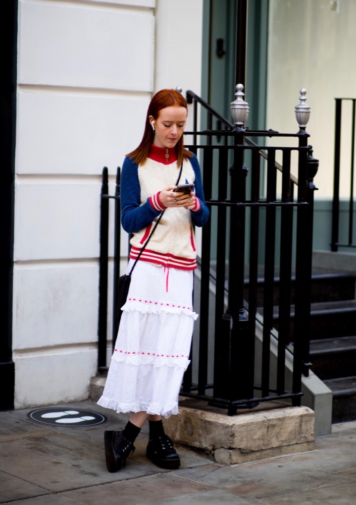 London Fashion Week Spring 2021 Street Style #26