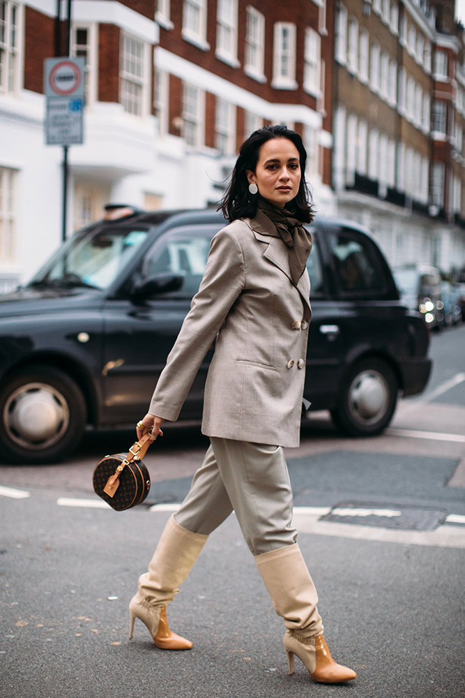 London Fashion Week Street Style Fall 2019 #52