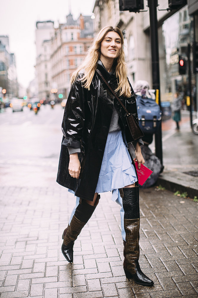 London Fashion Week Street Style Fall 2019 #28