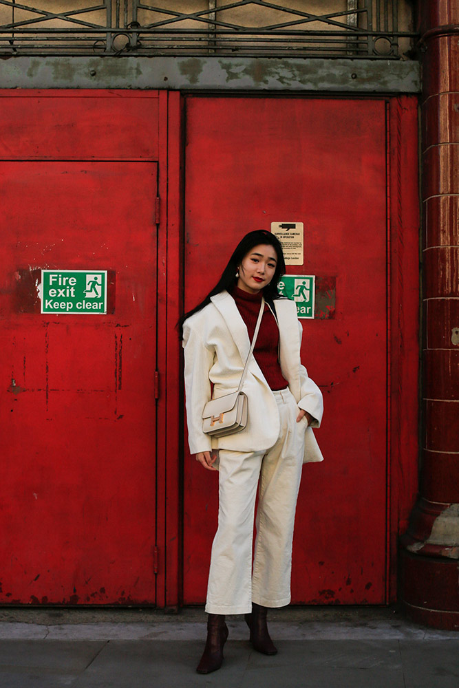 London Fashion Week Street Style Fall 2019 #74