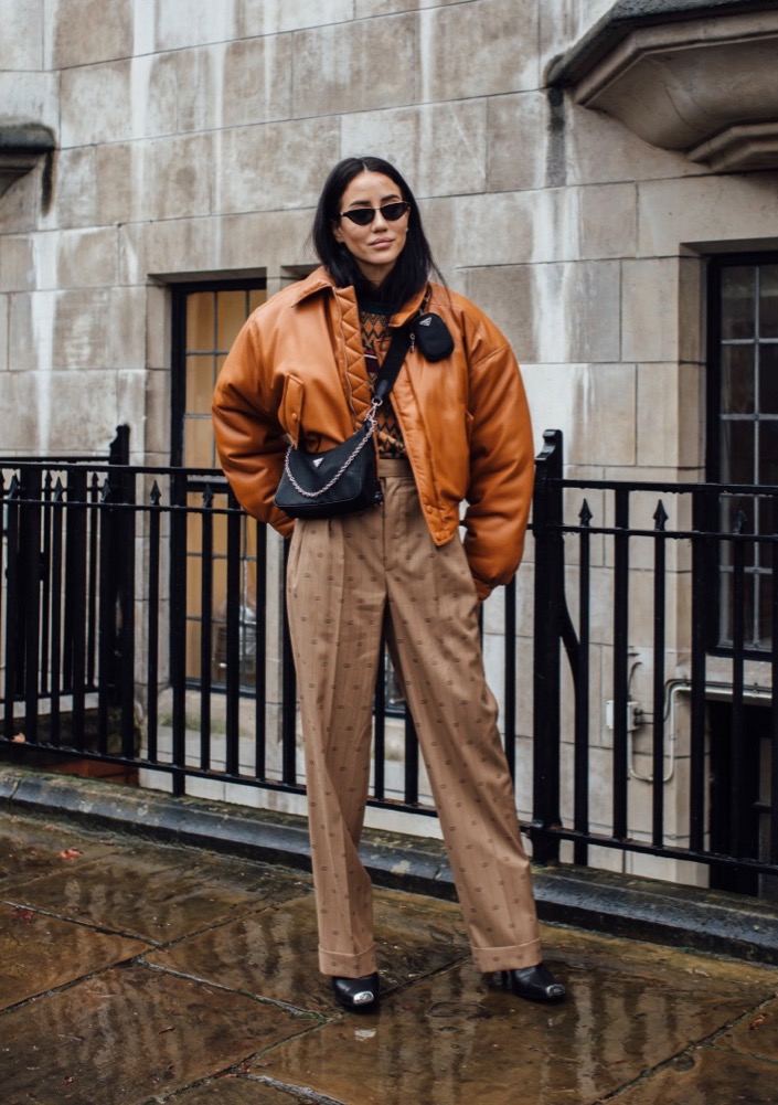 London Fashion Week Street Style Fall 2020 #42