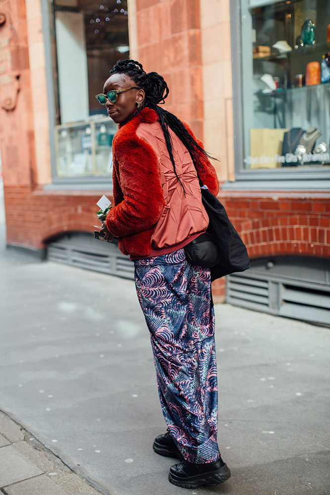 London Fashion Week Street Style Fall 2020 #5